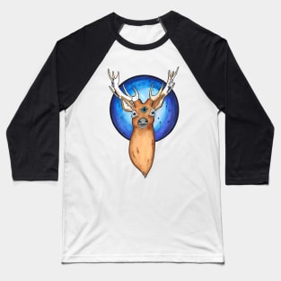 Third Eye Deer Baseball T-Shirt